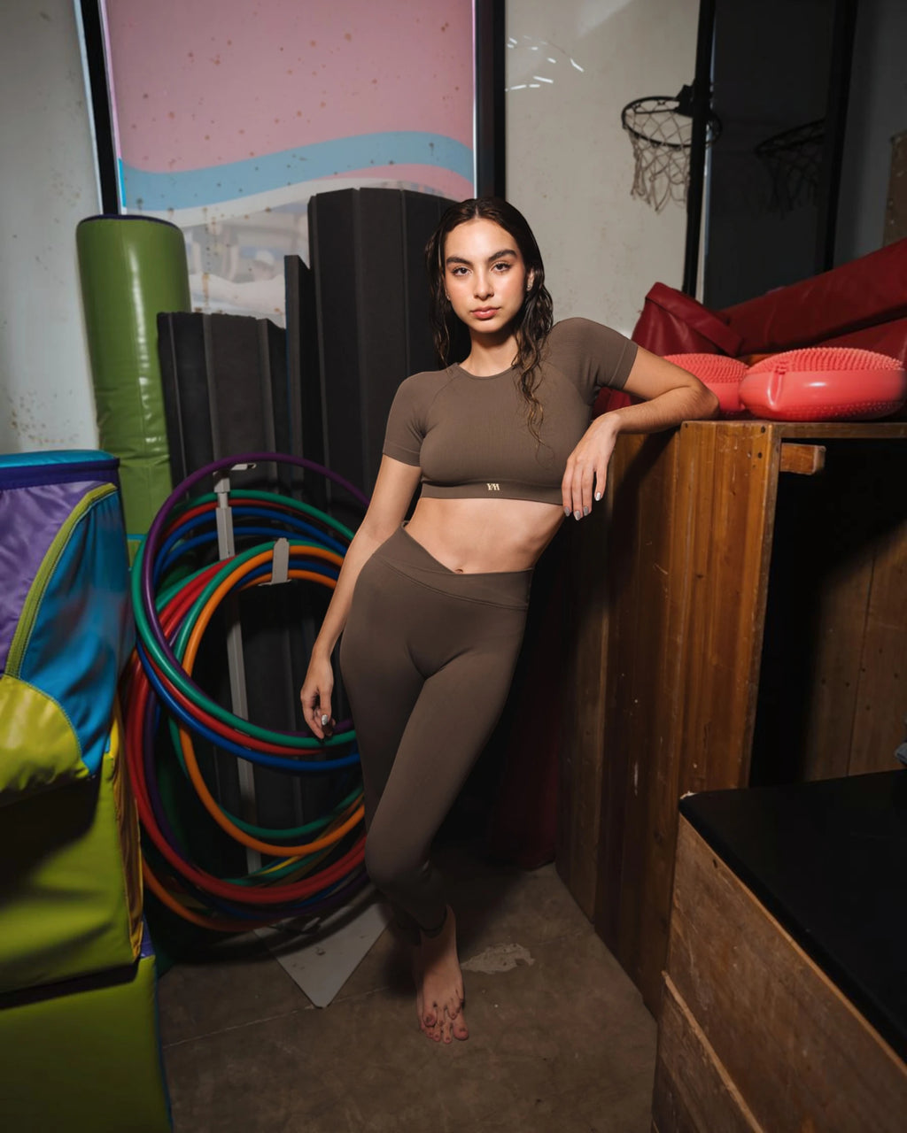 CONTOUR LEGGING GRAY