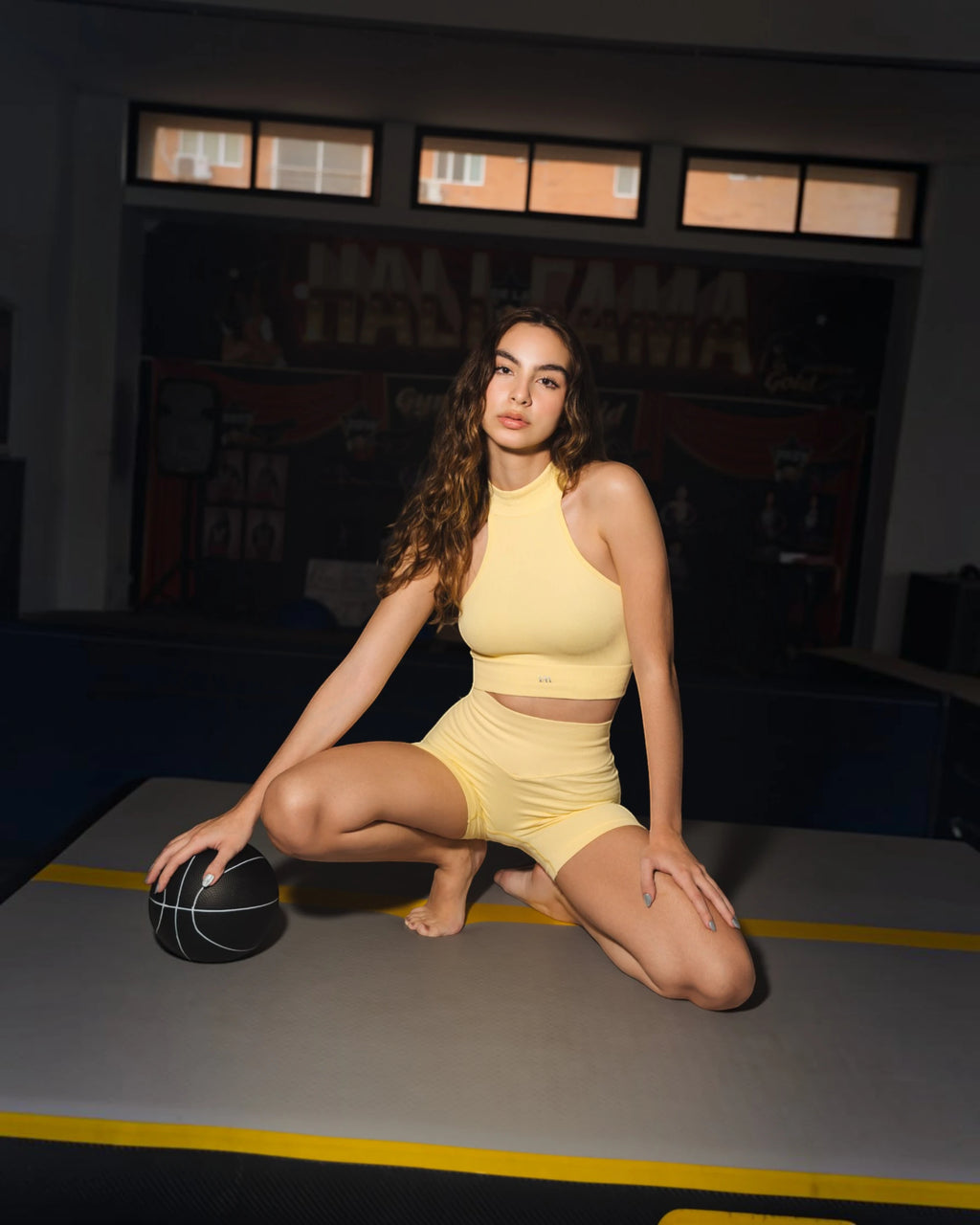 POISE TOP BUTTER YELLOW